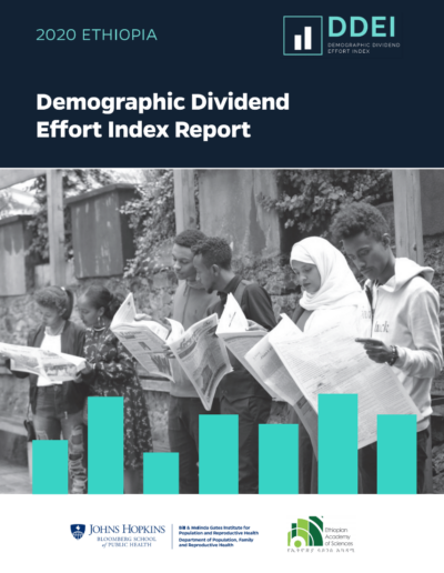 Rapport sur l'indice de dividende démographique - Éthiopie
