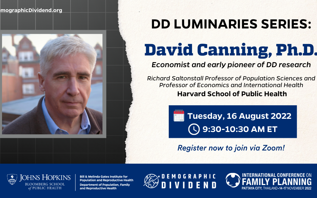 Serie DD Luminarias: Con el Dr. David Canning