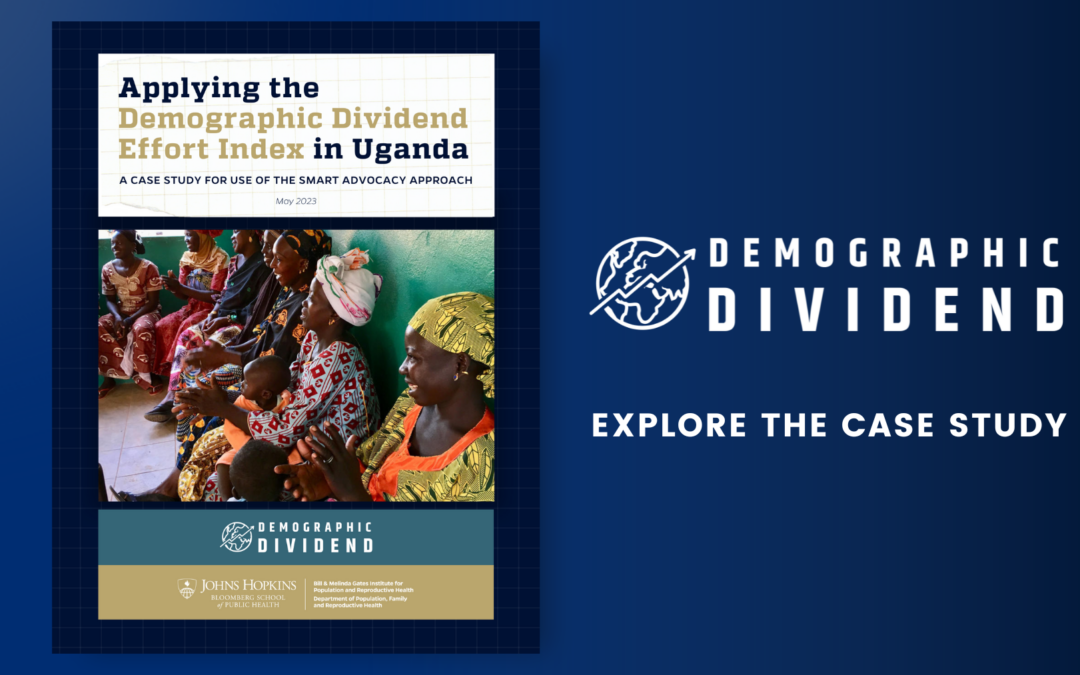 Aplicación del índice de esfuerzo del dividendo demográfico en Uganda: Un estudio de caso