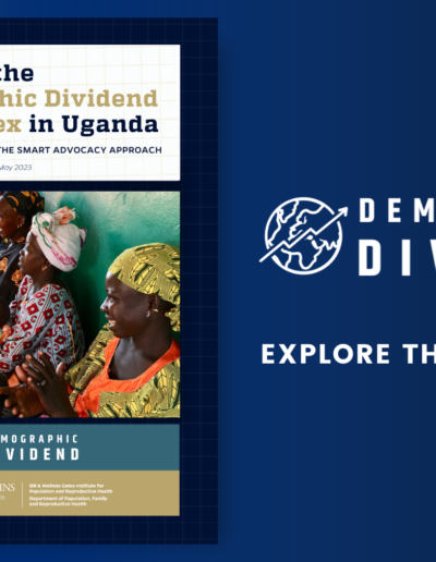 Application de l'indice d'effort du dividende démographique en Ouganda : Une étude de cas